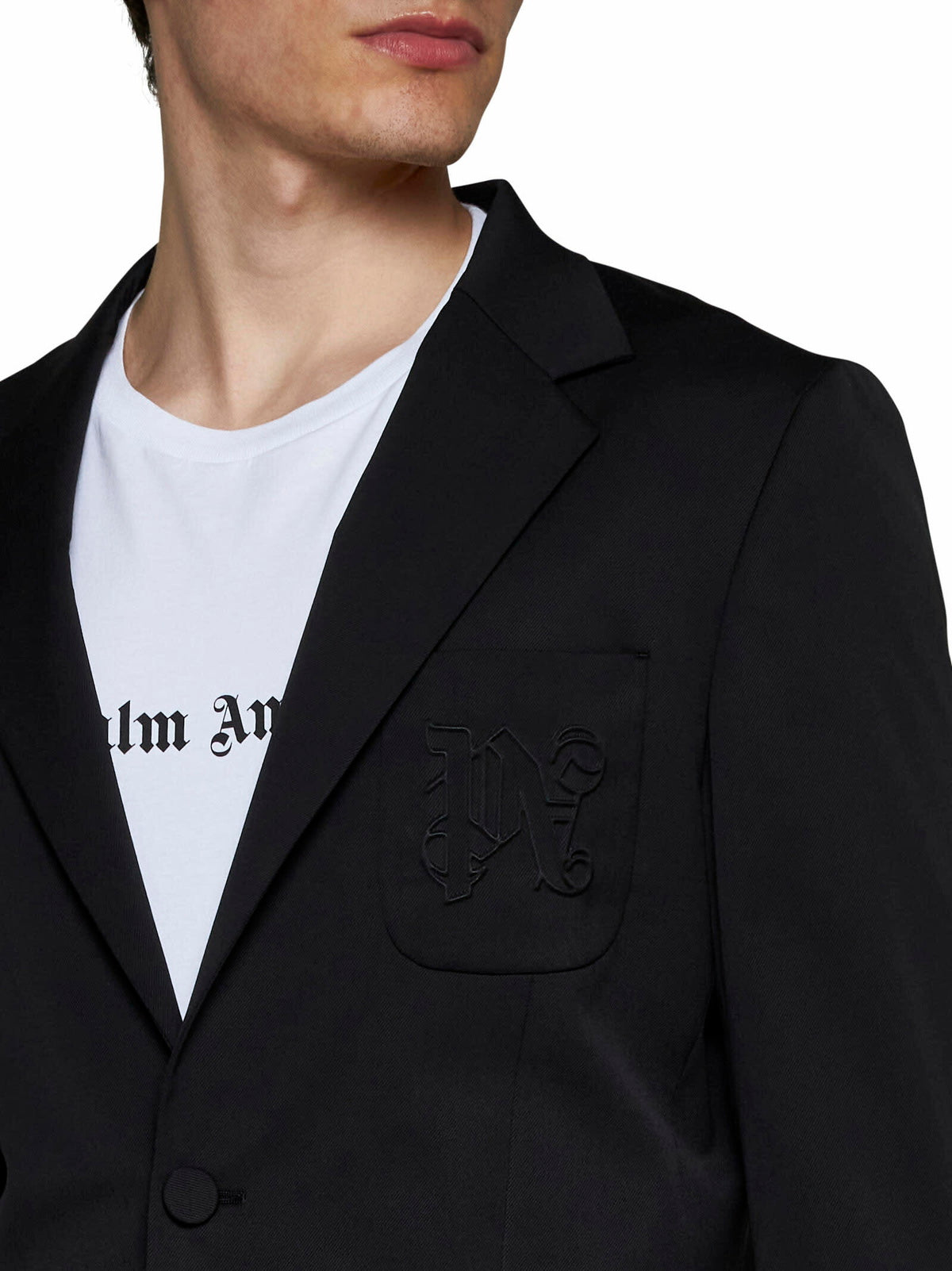 Palm Angels Single-breasted Tailored Blazer