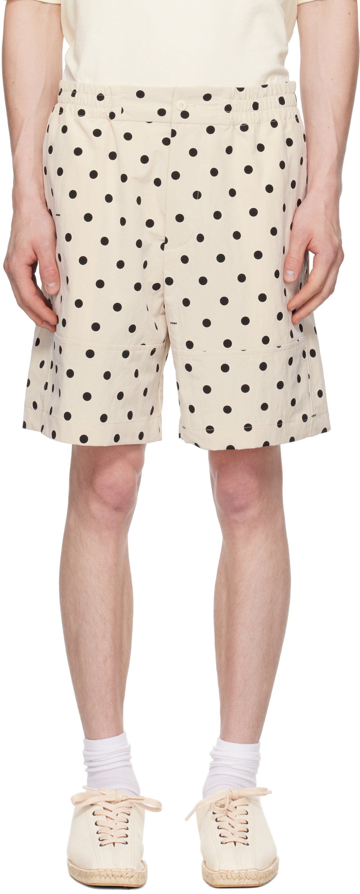 JACQUEMUS Beige 'The Aloe' Shorts