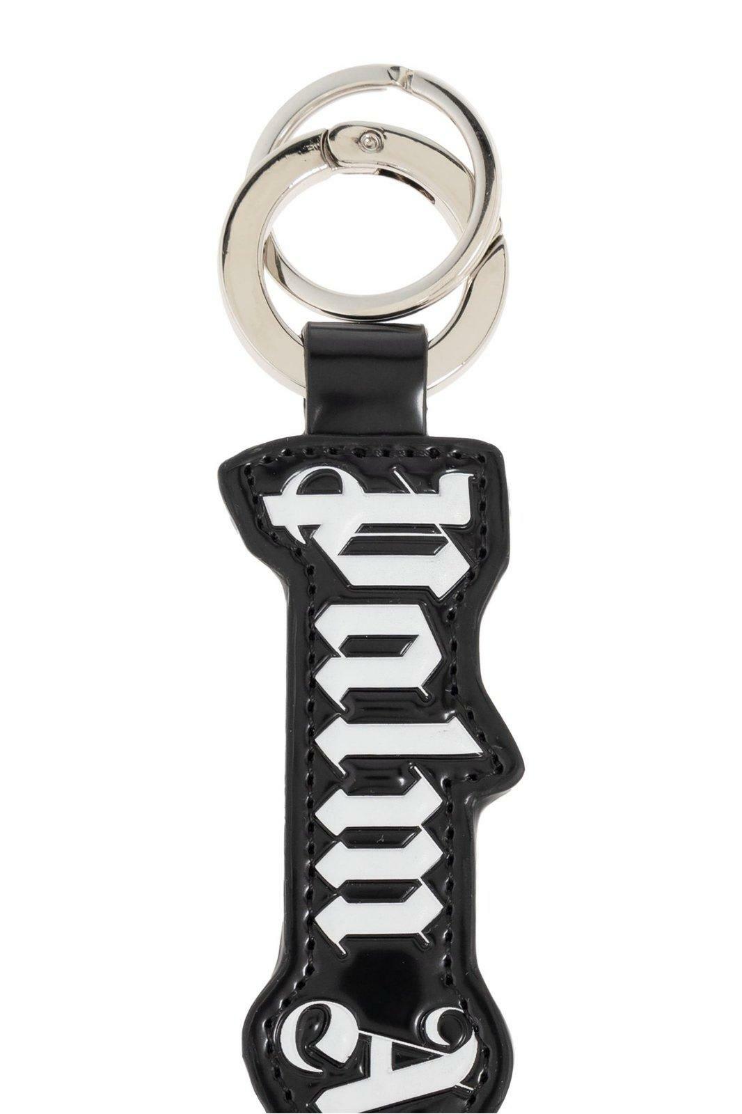 Palm Angels Logo Embossed Key Ring