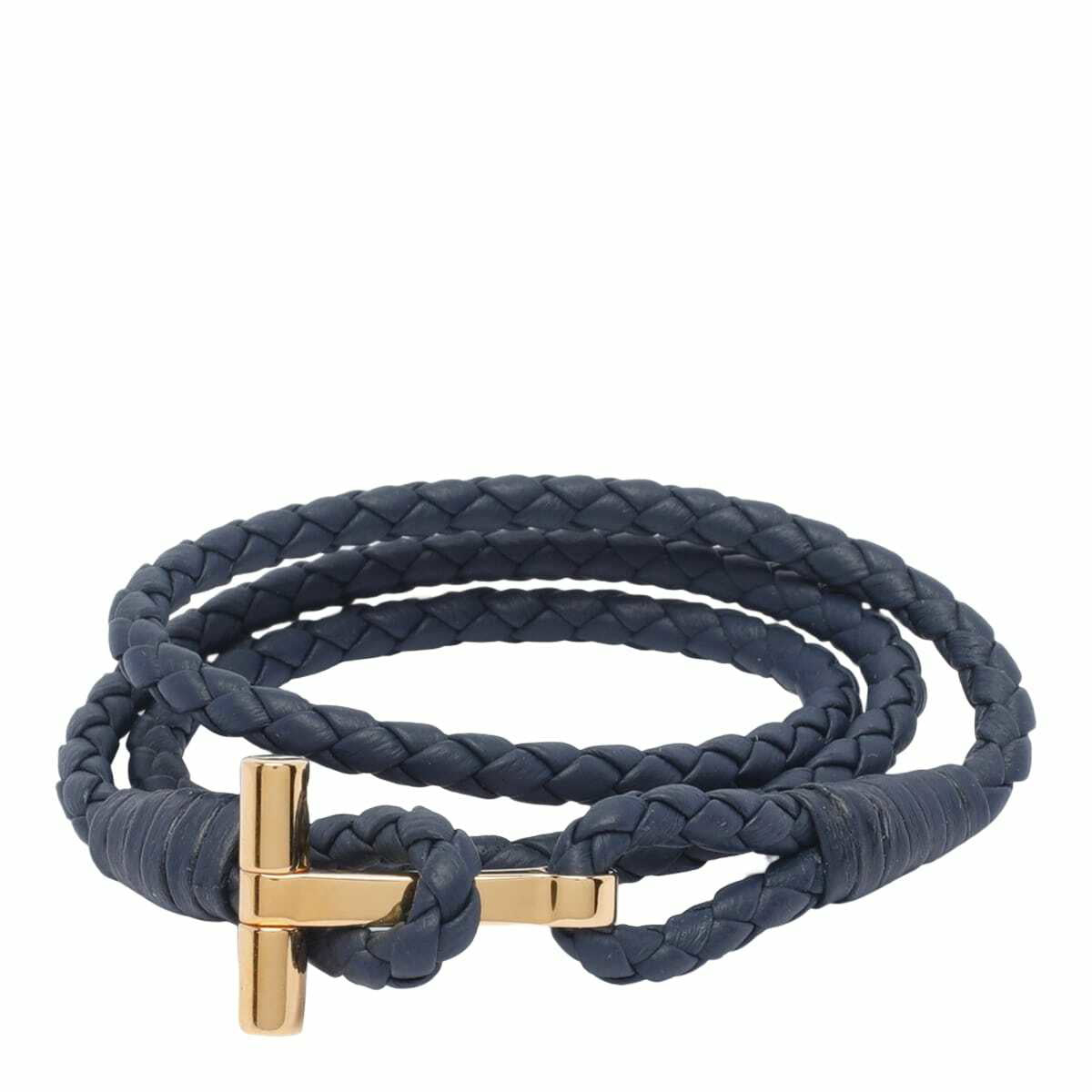 Tom Ford Leather T Bracelet