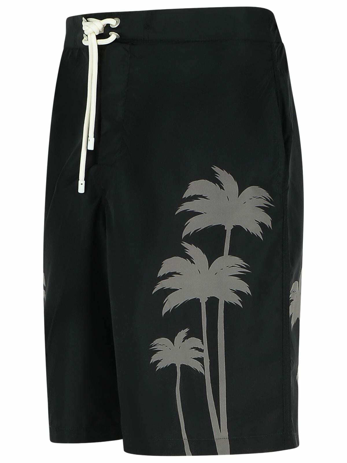 Palm Angels palms Black Polyester Swimsuit