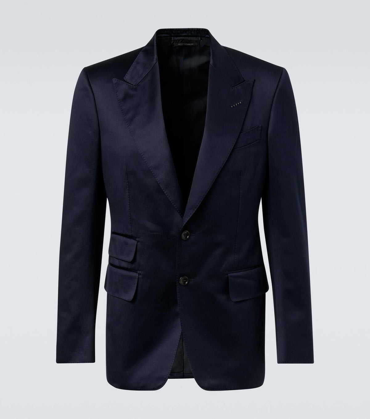 Tom Ford Shelton cotton satin suit jacket
