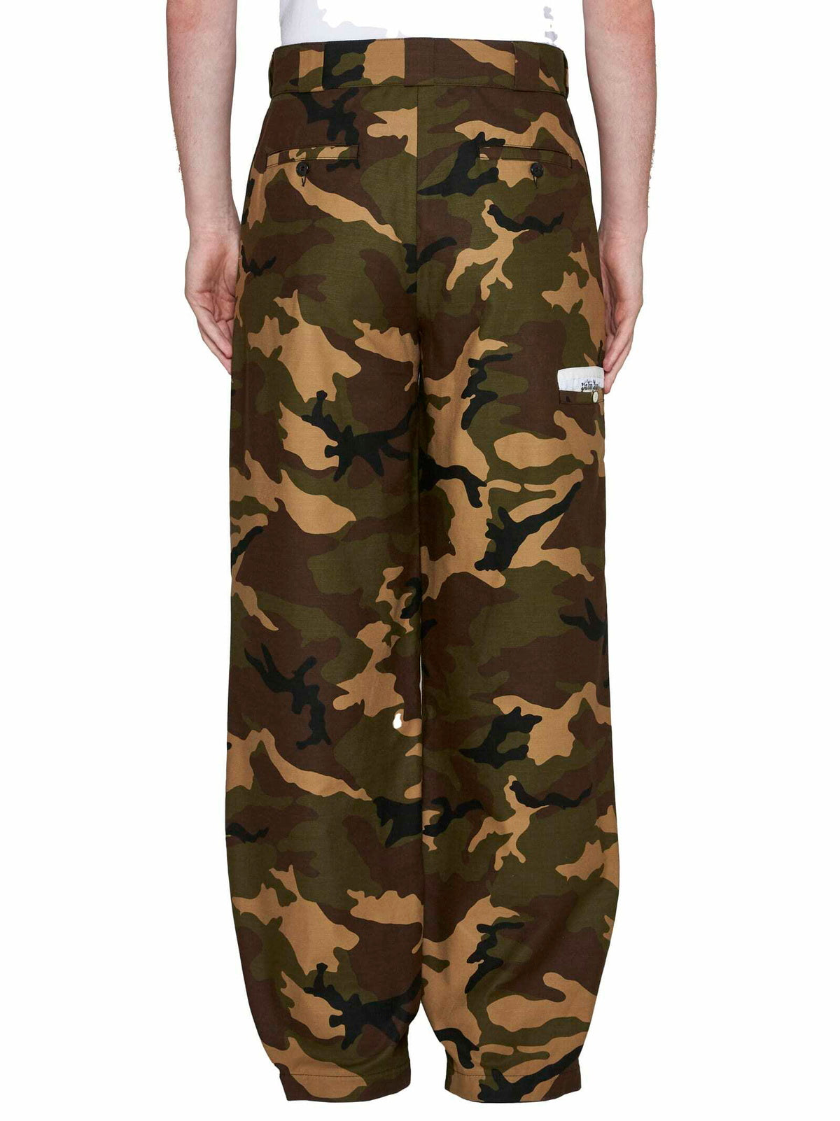 Palm Angels Camouflage Work Trousers