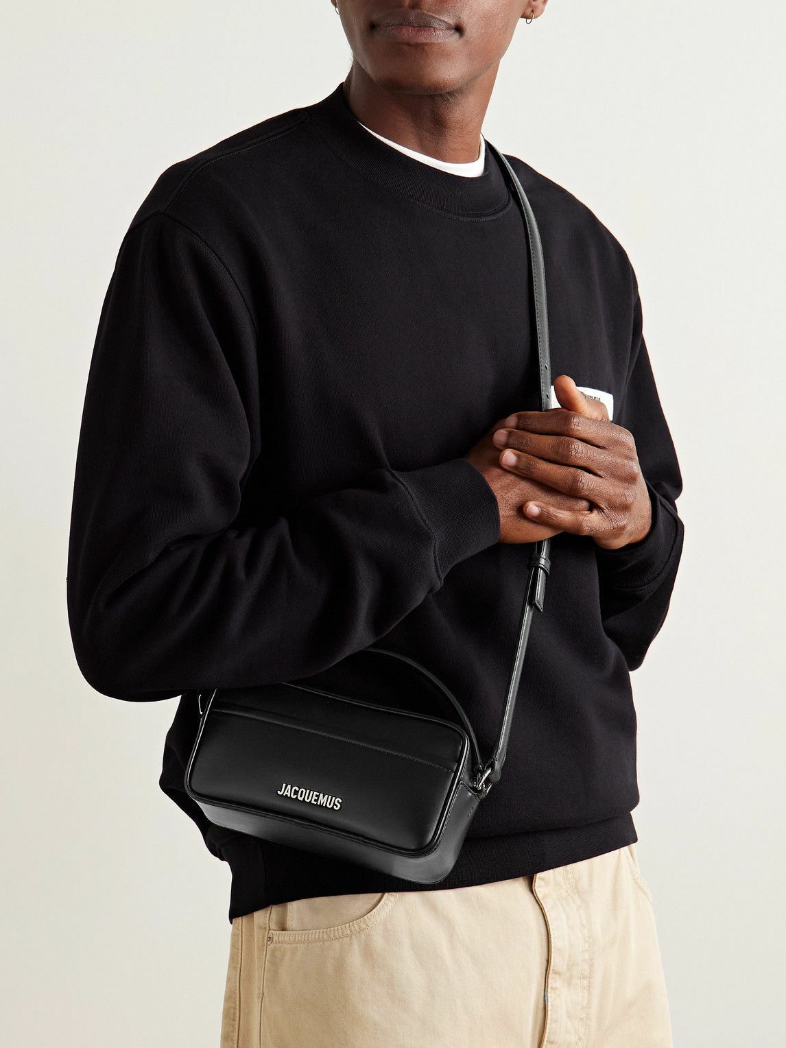 Jacquemus - Le Baneto Leather Messenger Bag