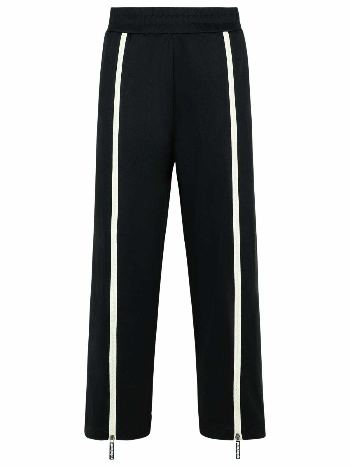 Palm Angels Track Black Polyester Blend Pants