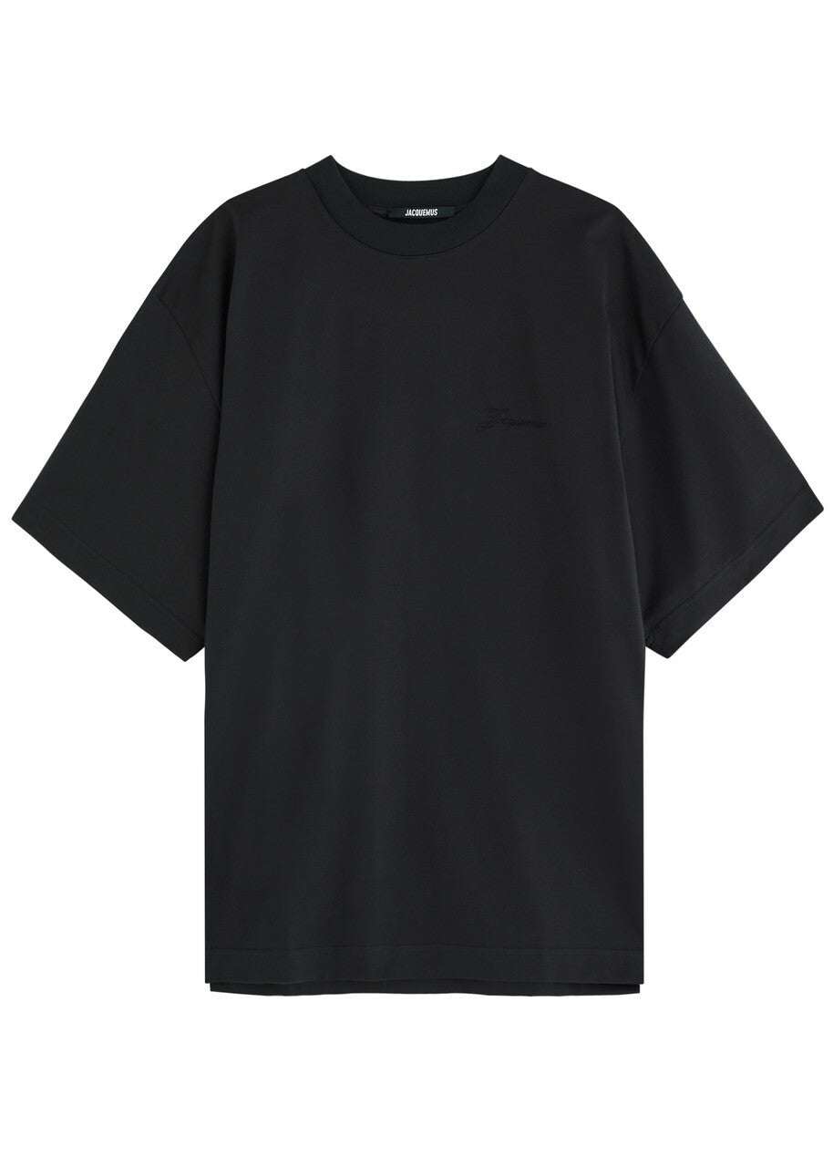 Jacquemus Le T-shirt Halteres Cotton T-shirt Navy
