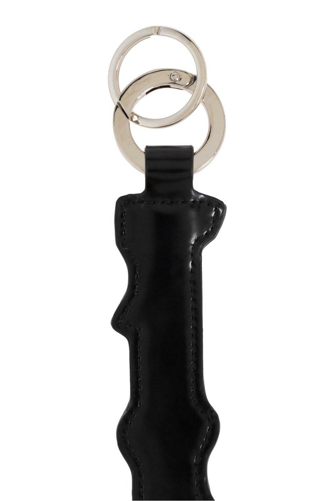 Palm Angels Logo Embossed Key Ring