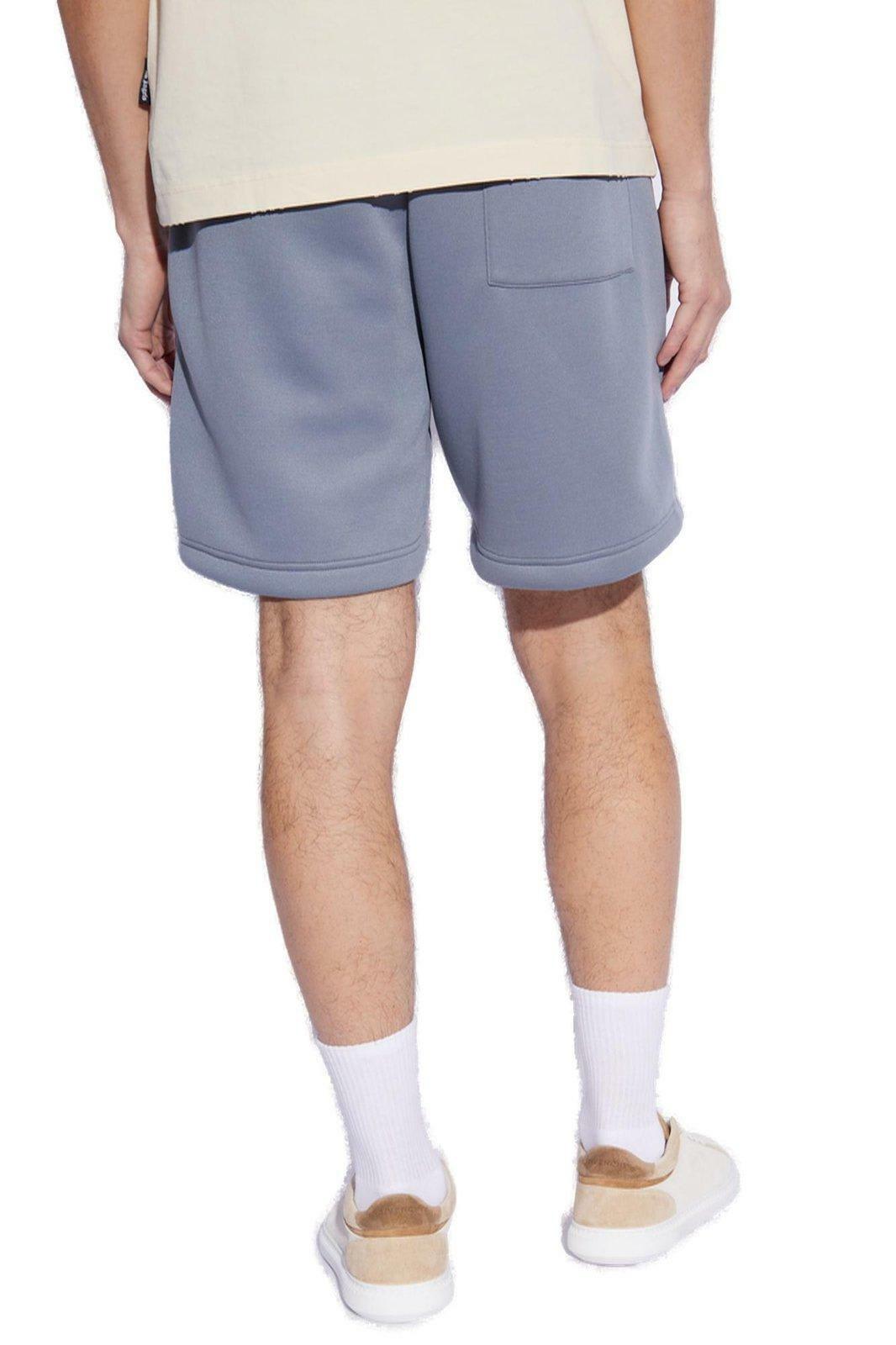 Palm Angels Monogram Pressed Crease Shorts