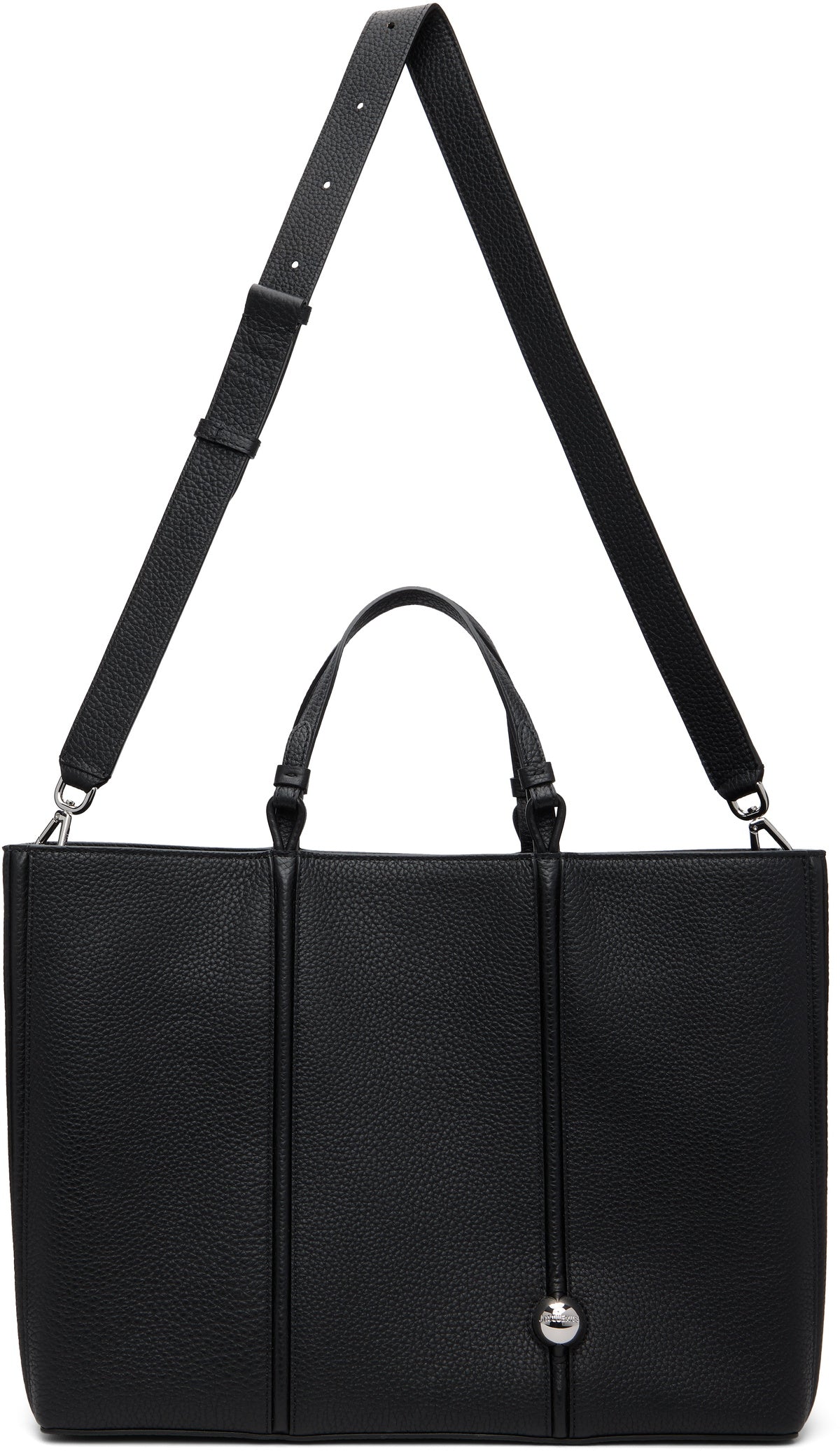 JACQUEMUS Black La Croisière 'The Marino horizontal shopping' Tote