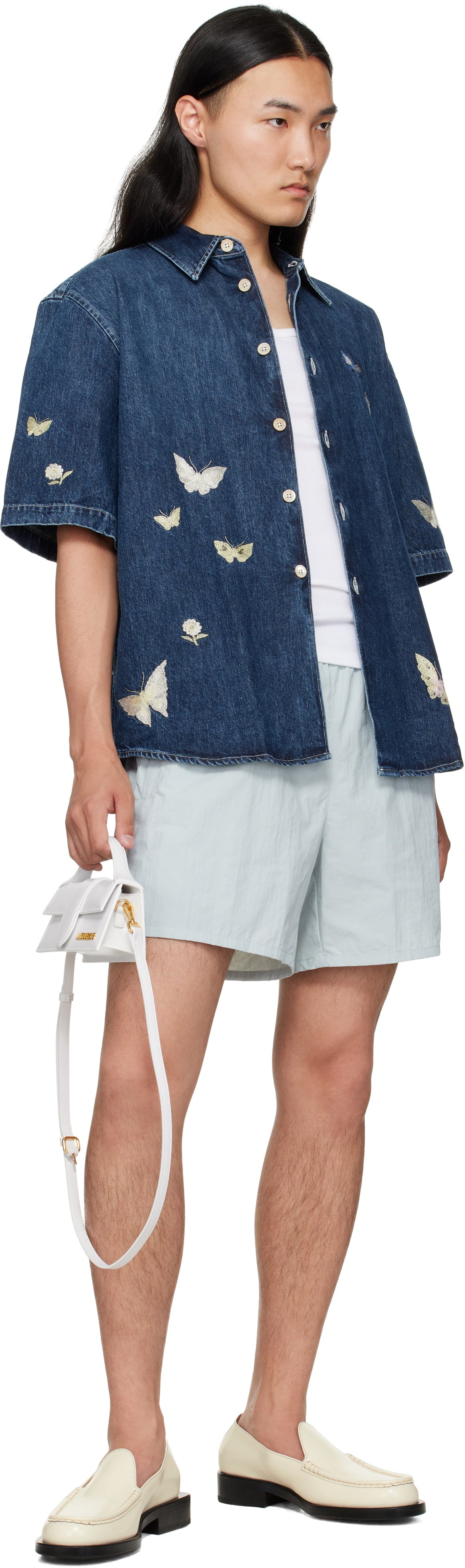 JACQUEMUS White Les Classiques 'The Bambino' Bag