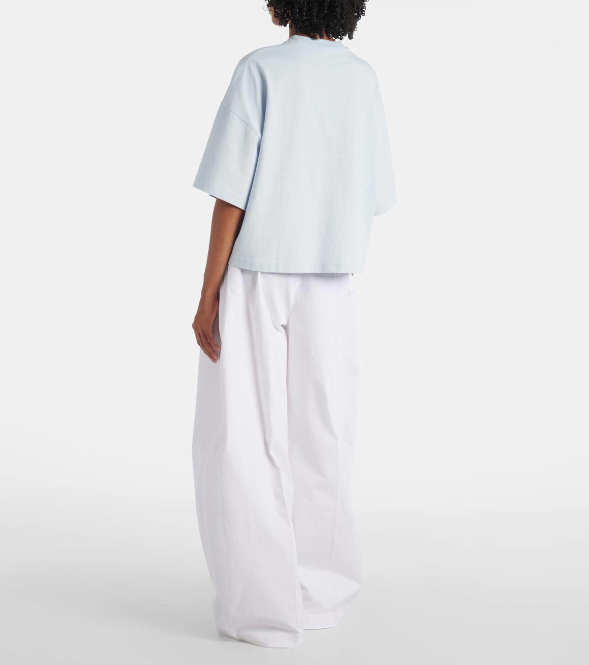 Jacquemus Corto cropped cotton T-shirt