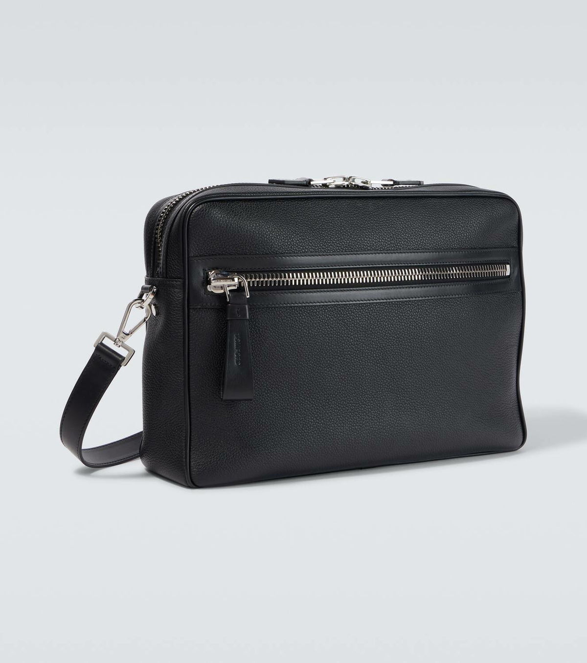Tom Ford Buckley leather messenger bag