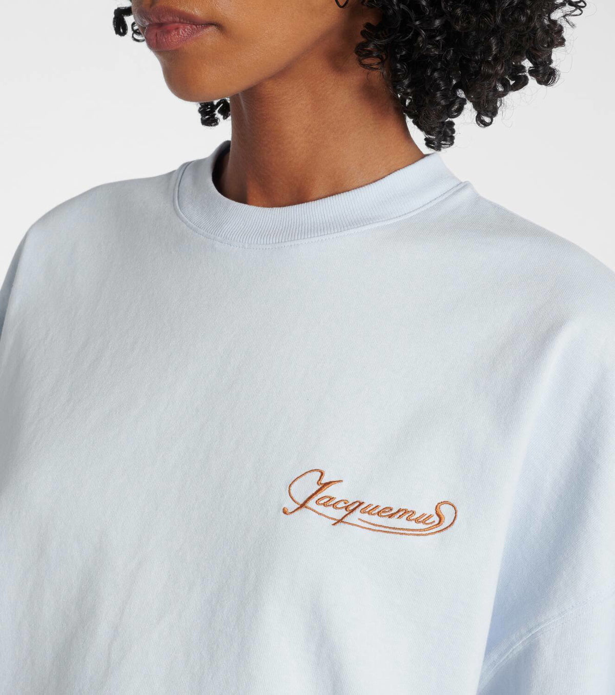 Jacquemus Corto cropped cotton T-shirt