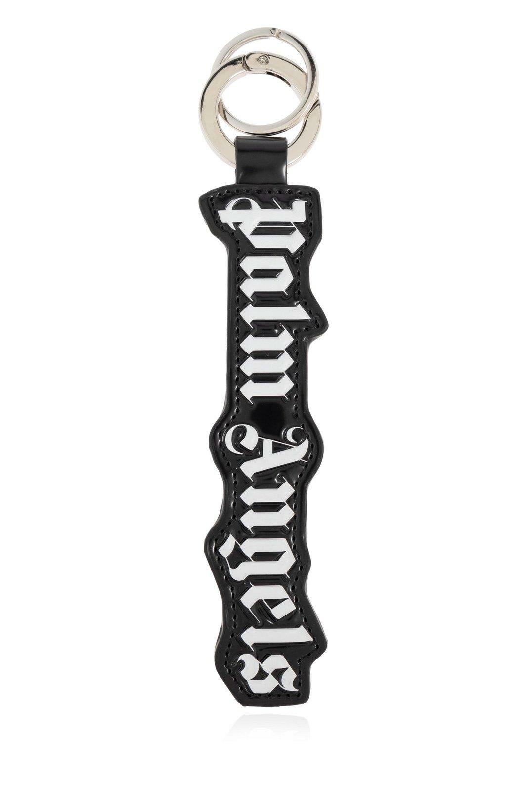 Palm Angels Logo Embossed Key Ring