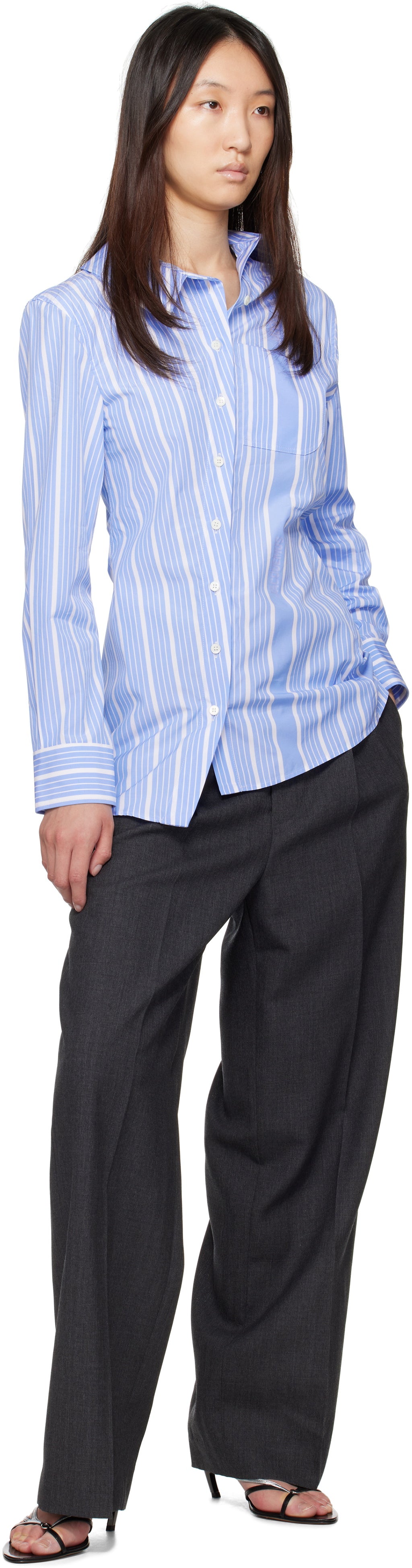JACQUEMUS Blue La Casa 'The Pablo' Shirt