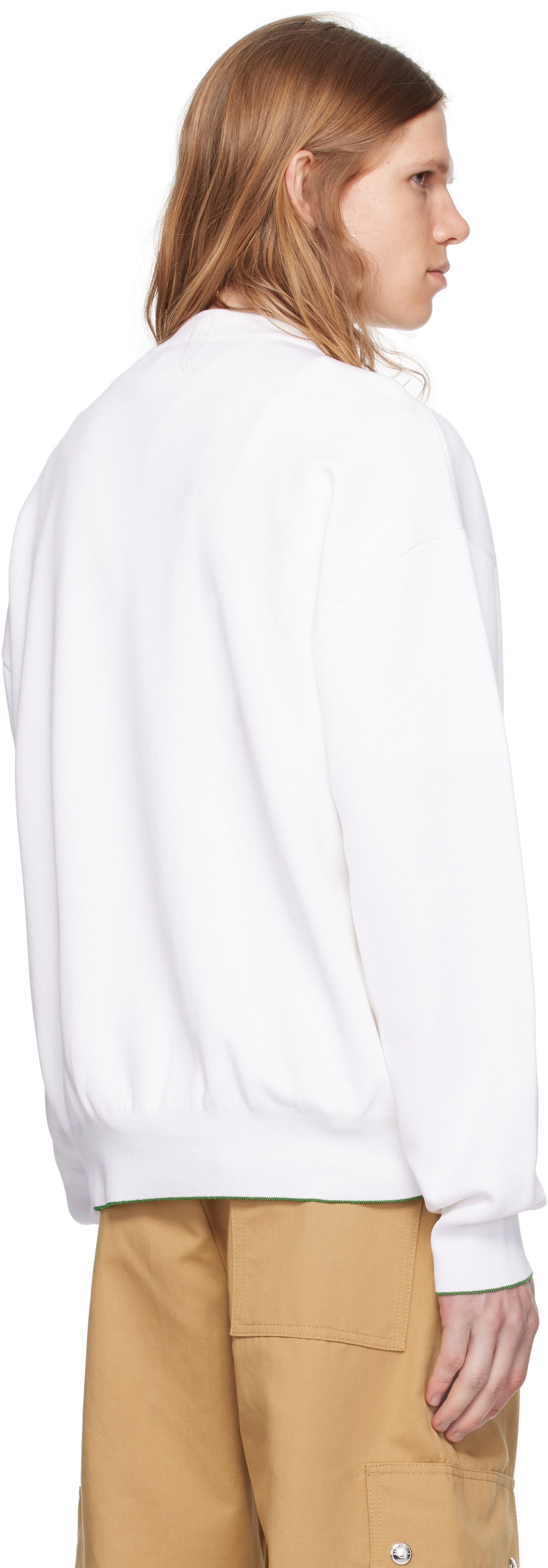 JACQUEMUS White La Croisière 'The Venice' Sweatshirt