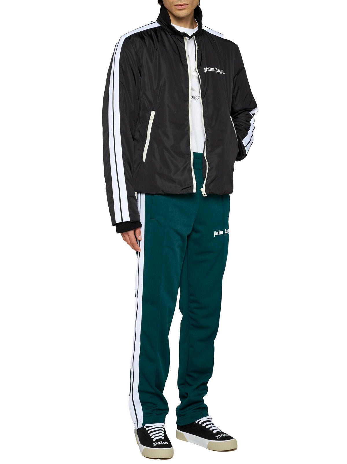 Palm Angels Lightweight Puffer Track Jacket