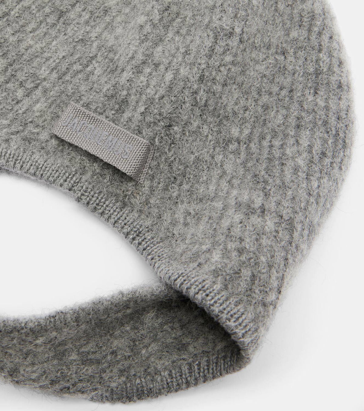 Jacquemus Ribbed-knit alpaca and wool-blend hood