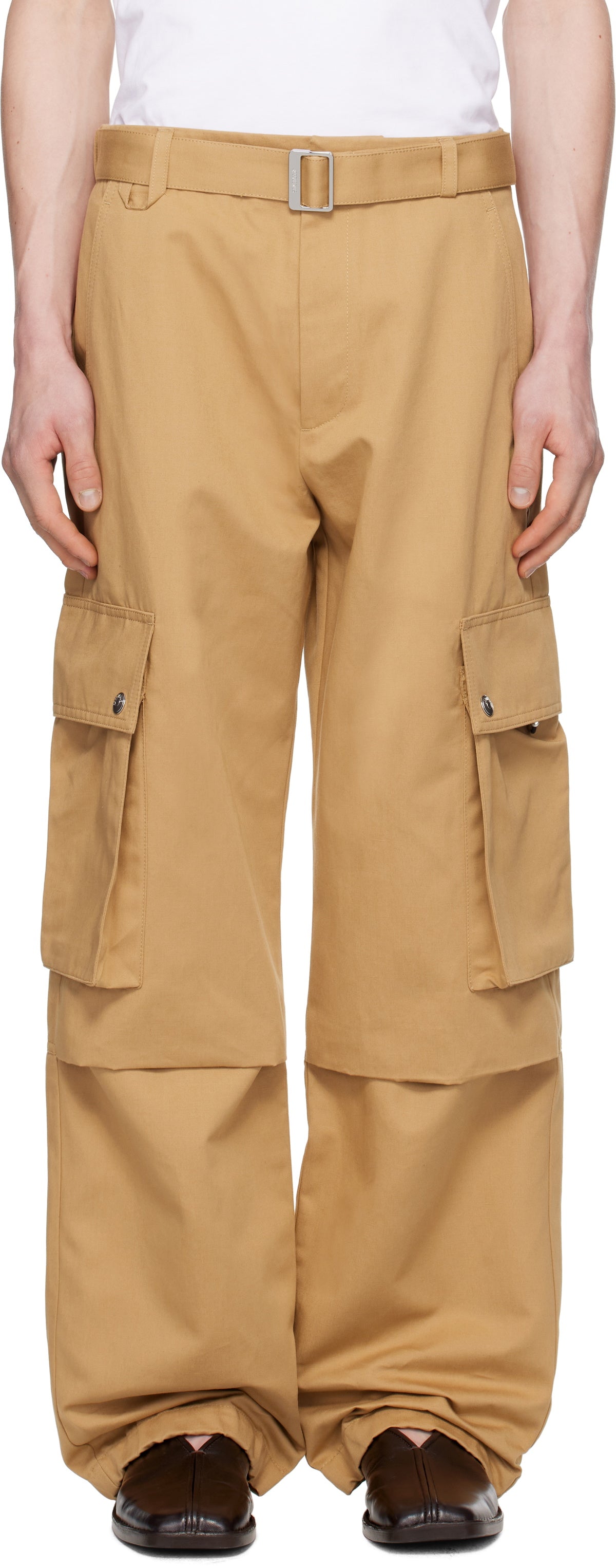 JACQUEMUS Tan La Croisière 'The Cargo' Pants